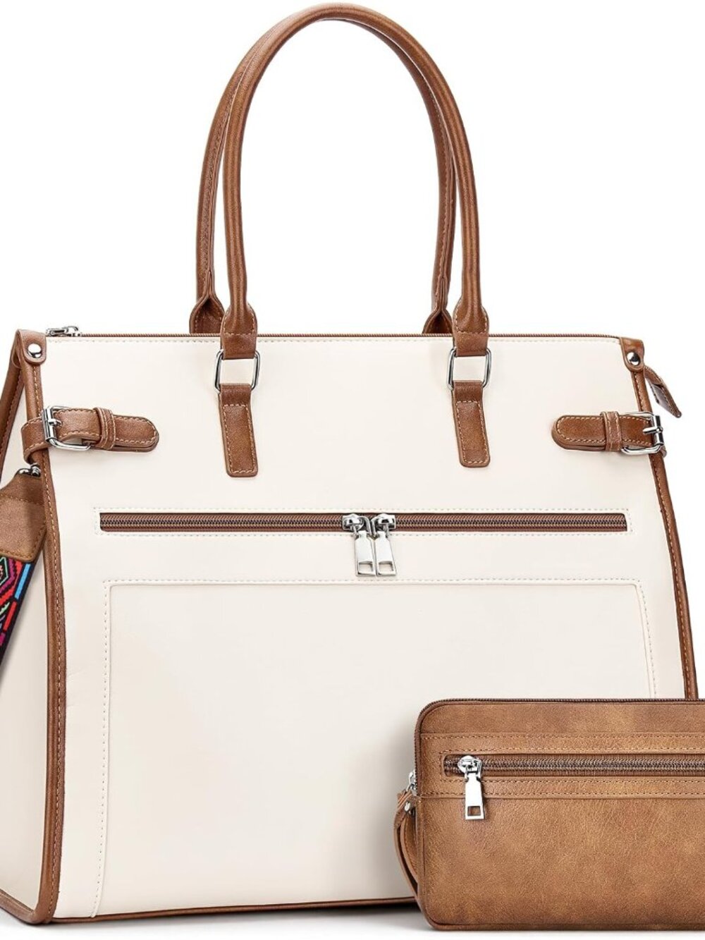 Laptop Tote Bag for Women Briefcase Laptop Purse, 15.6 inch Computer Work Bags w